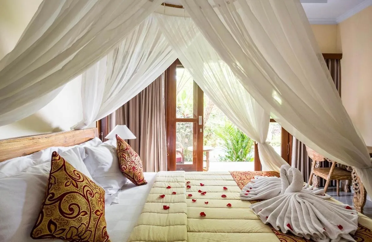 דירה Vishaka Ubud Villa